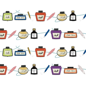 StickersByZach - Washi Tape - Pens & Inks (Mini)