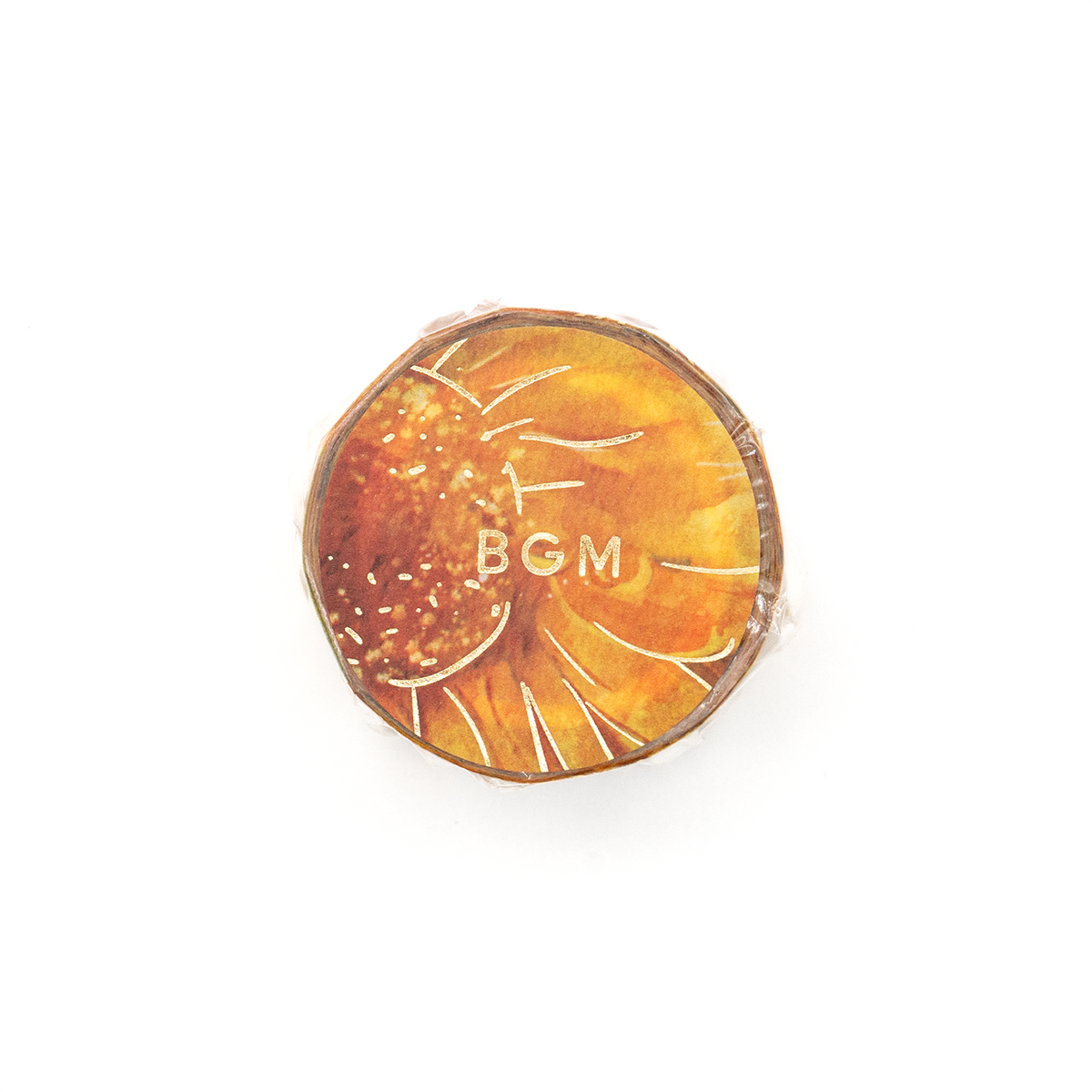 BGM - Washi Tape - Watercolor Flower Sunflower