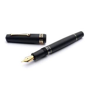 Leonardo Momento Magico - Matte Black Gold Trim