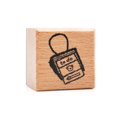 Bloom Paper Studio Wooden Stamp - Bear Log