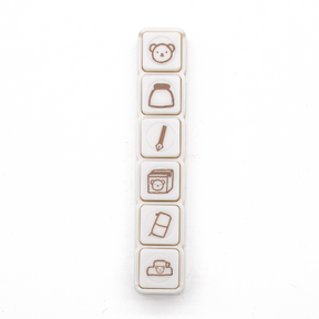 Bloom Paper Studio Button Stamp - Bear's Happy Moments