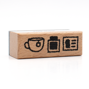 Bloom Paper Studio Wooden Stamp - Cozy Ink Sesh