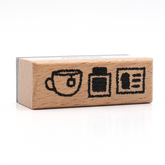 Bloom Paper Studio Wooden Stamp - Cozy Ink Sesh