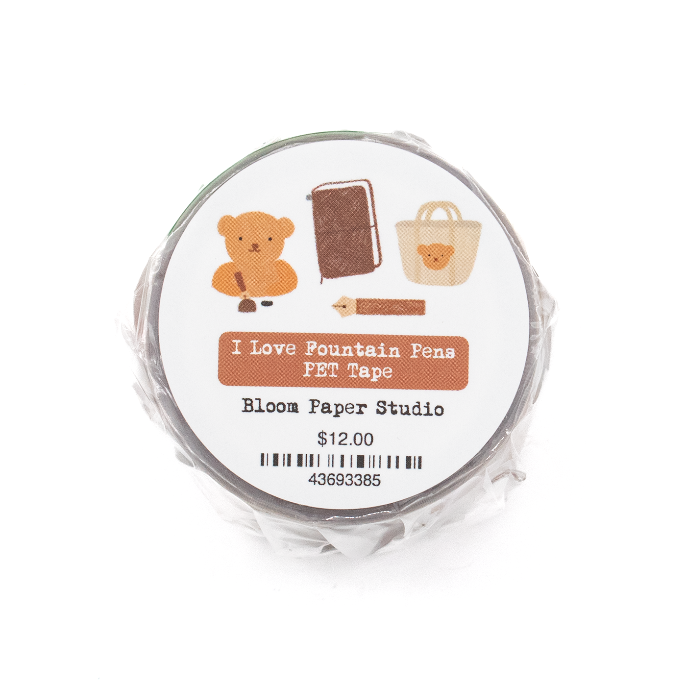 Bloom Paper Studio PET Tape - I Love Fountain Pens