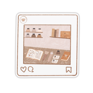 Bloom Paper Studio Sticker - Like Bear's Post