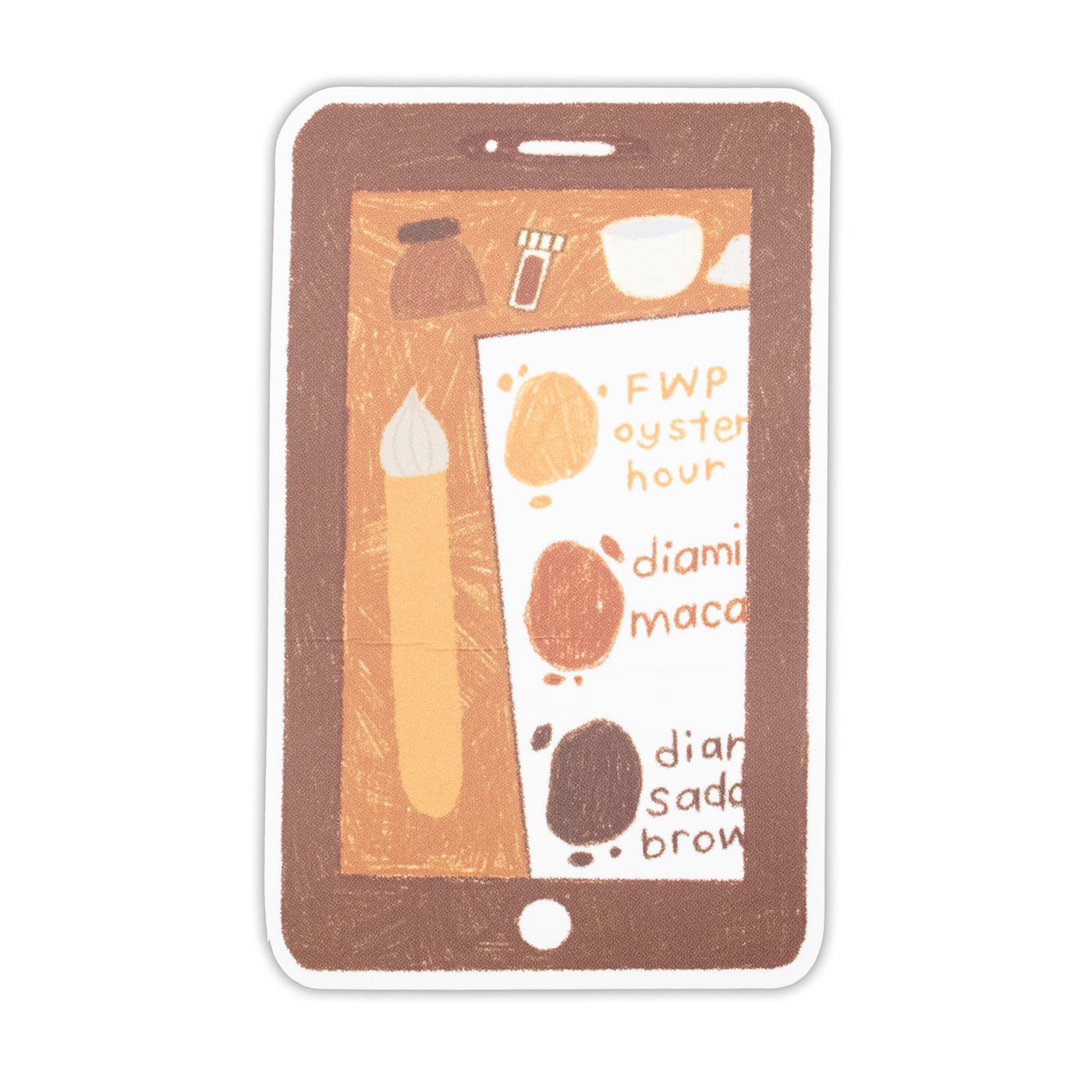 Bloom Paper Studio Sticker - Ink Swatches