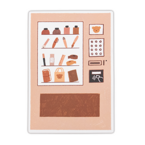 Bloom Paper Studio Sticker - Stationery Vending Machine
