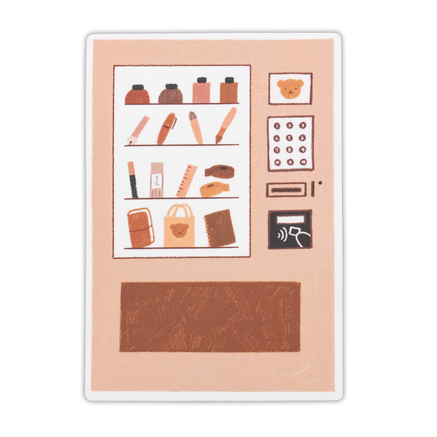 Bloom Paper Studio Sticker - Stationery Vending Machine