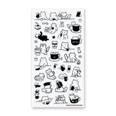 STICKII Sticker Sheet - Caffeine Cats 1