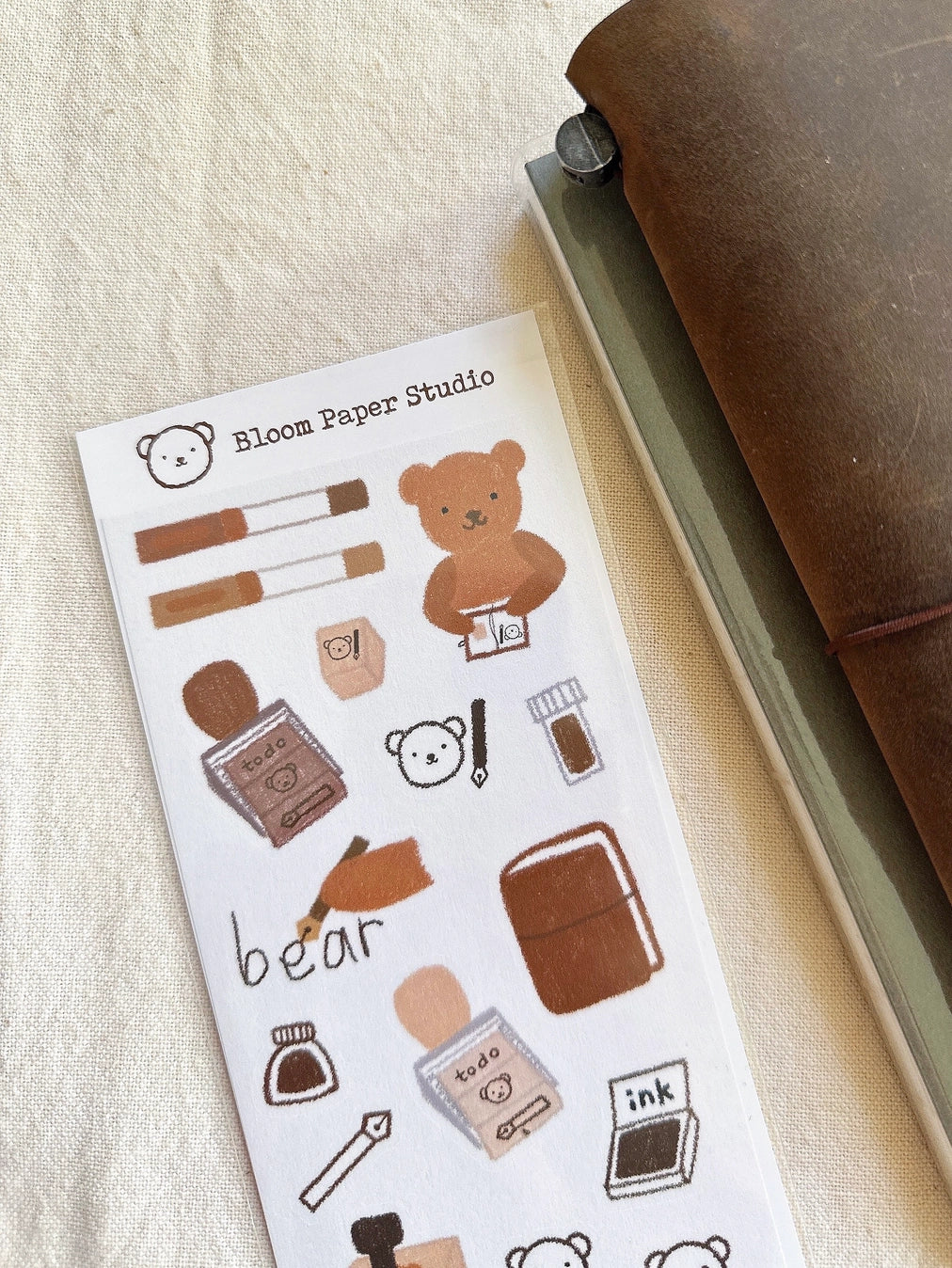 Bloom Paper Studio Sticker - Stamp Away Doodle