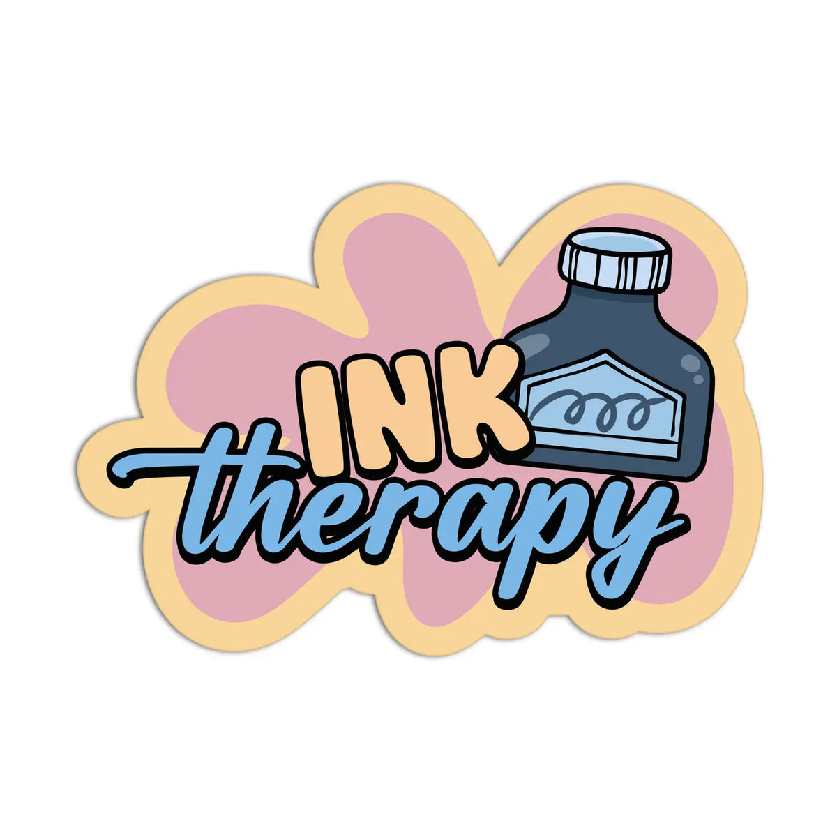 Girls Printing House - Vinyl Sticker - Ink Therapy