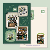 Thousand Skies - Postcard - A Day in Stationery Store