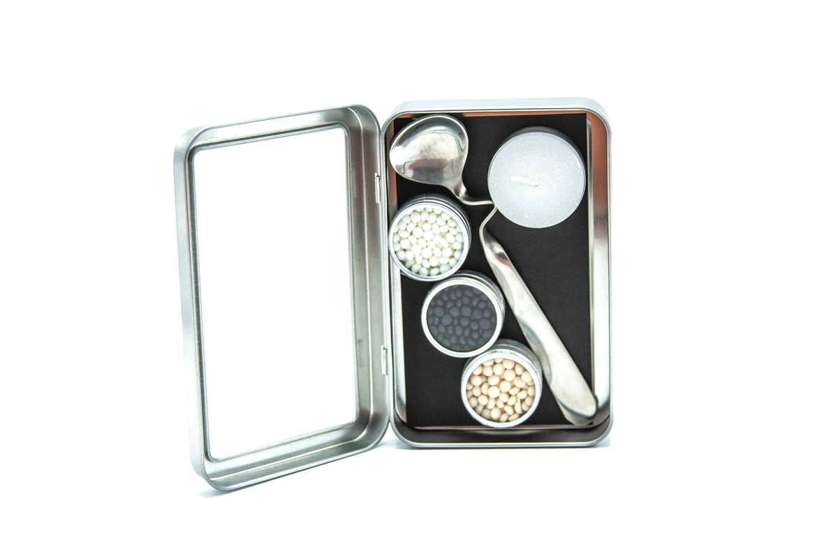 Global Solution Sealing Wax Bead Kit - White, Black and Pearl Ivory