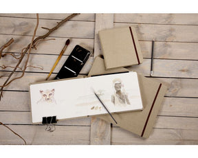 Clairefontaine Goldline - Landscape Mixed Media Art Journal