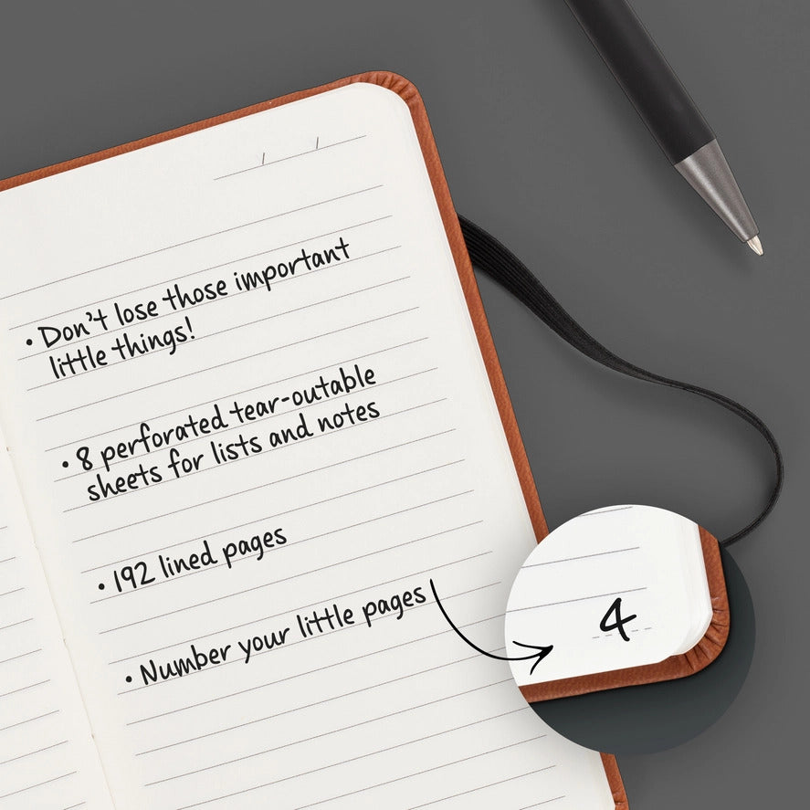 If Bookaroo A6 Pocket Notebook - Dark Red