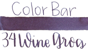 Ishimaru Color Bar Ink - Wine Grog #34