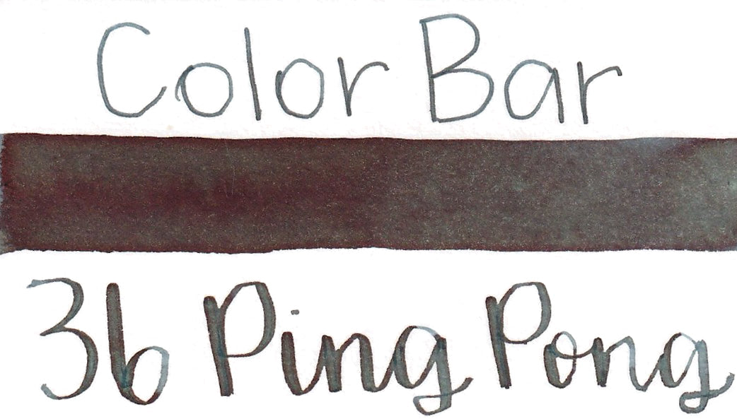 Ishimaru Color Bar Ink - Ping Pong #36