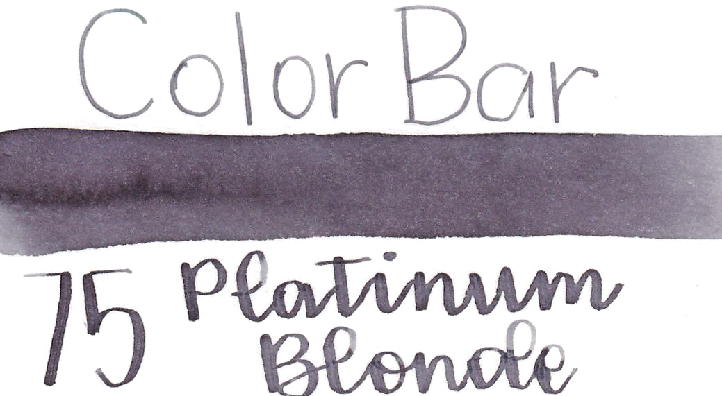 Ishimaru Color Bar Ink - Platinum Blonde #75