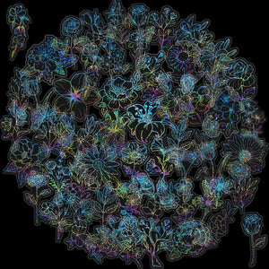 Oria & Co. - Stickers - Holigraphic Floral