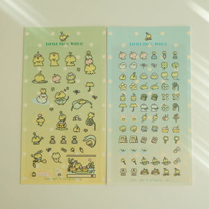 2jingis2jing - Sticker Sheet - Little Frog Witch