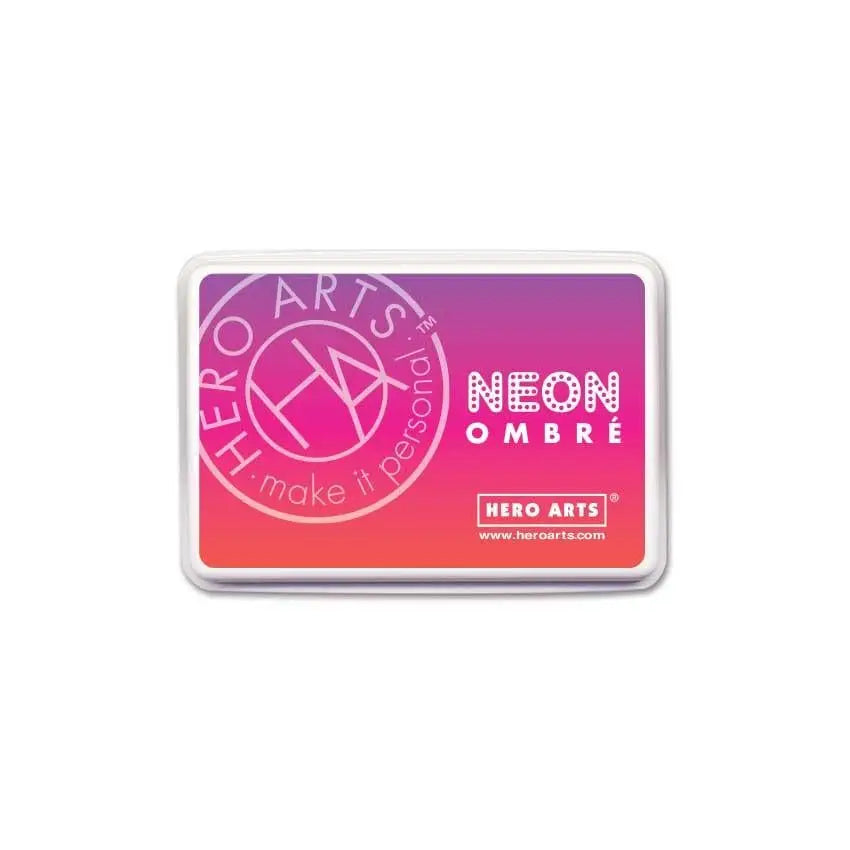 Hero Arts Neon Ombre Ink Pad - Red to Purple