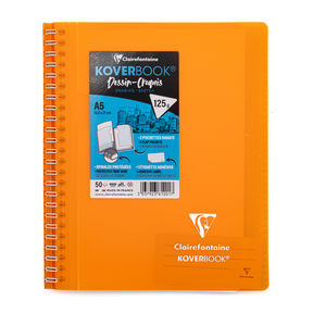 Clairefontaine  A5 Side Wirebound Sketch Notebook