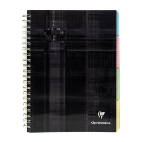 Clairefontaine Classics Side Wirebound Notebook - A4 Graph Multi-Subject