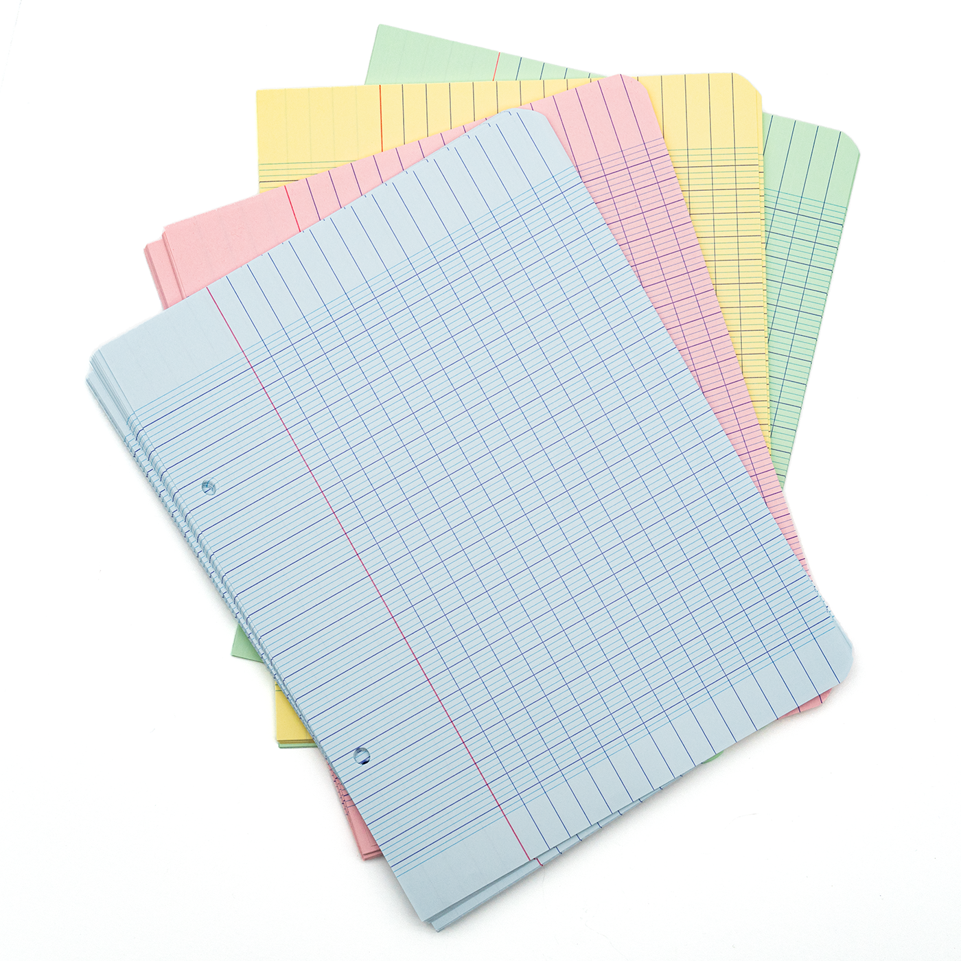 Clairefontaine Loose Leaf - A5 French Ruled Pastel Colors