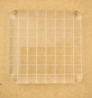 The Well Appointed Desk - Clear Acrylic Stamp Mounting Block