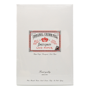Original Crown Mill A4  Topbound Classic Laid Paper