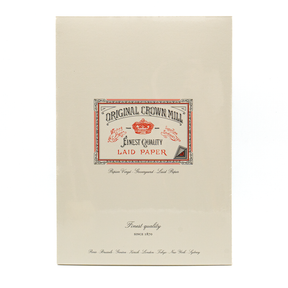 Original Crown Mill A4  Topbound Classic Laid Paper
