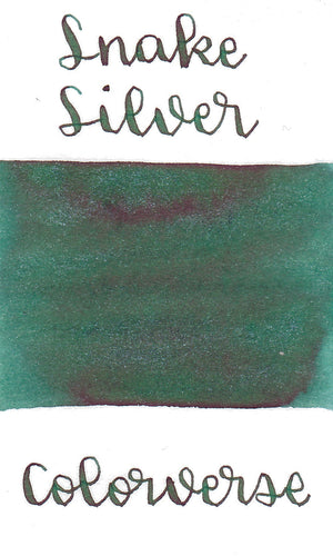 Colorverse 2025 Blue Green Snake - Glistening Silver