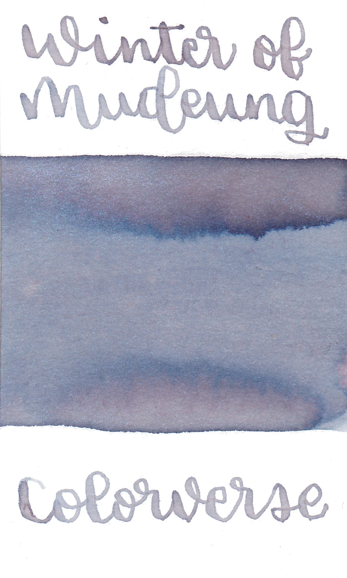Colorverse Korea Special Series Ink - #54 Winter of Mudeung