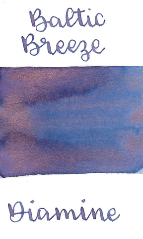 Diamine Black Edition - Baltic Breeze Shimmer Ink