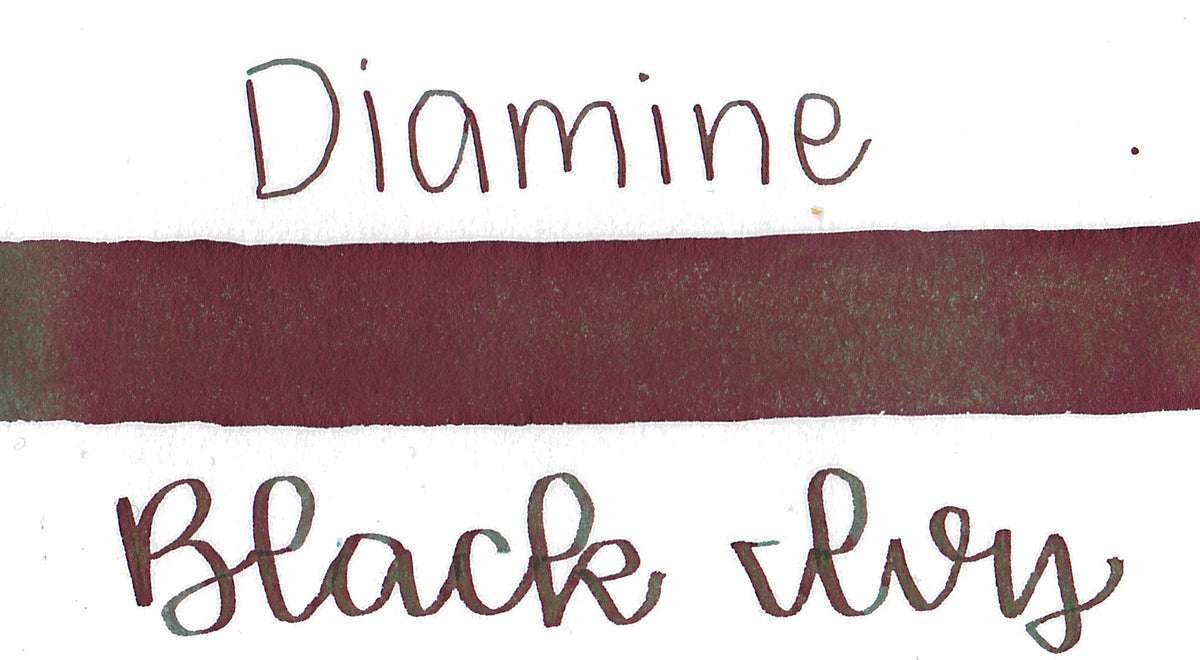 Diamine Red Edition - Black Ivy Sheen