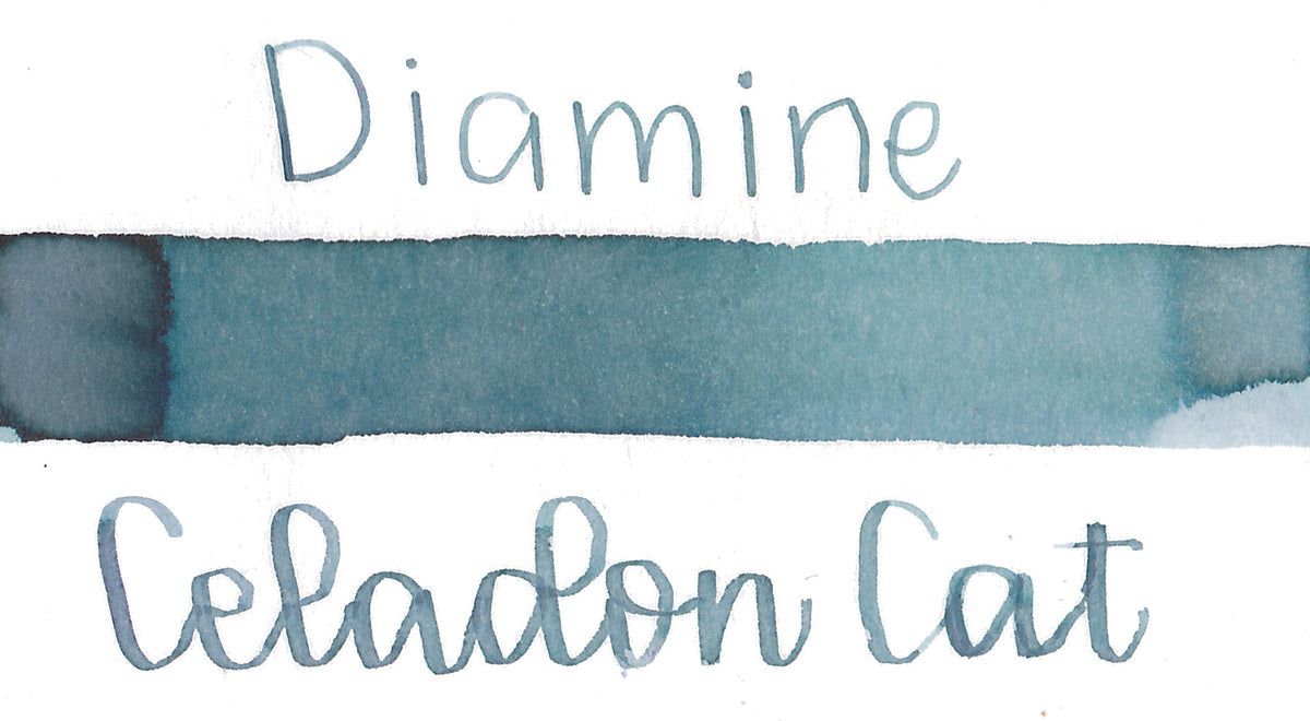 Diamine Reddit Ink Project - Celadon Cat