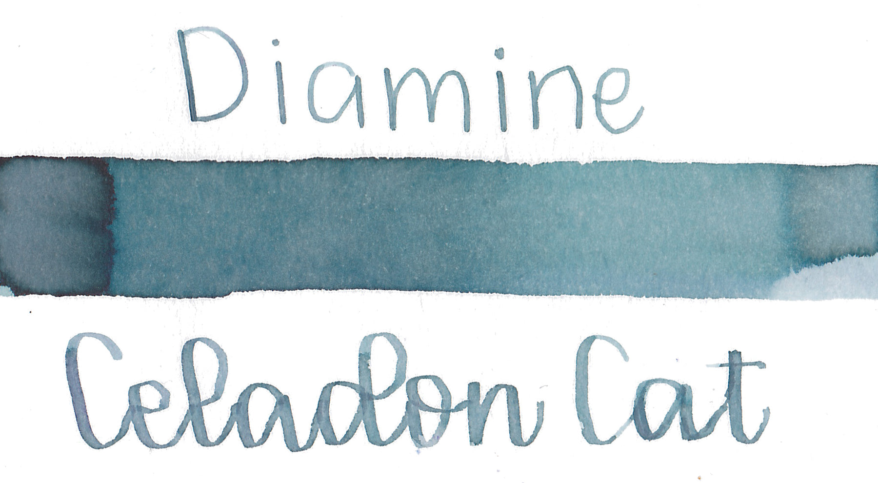 Diamine Reddit Ink Project - Celadon Cat