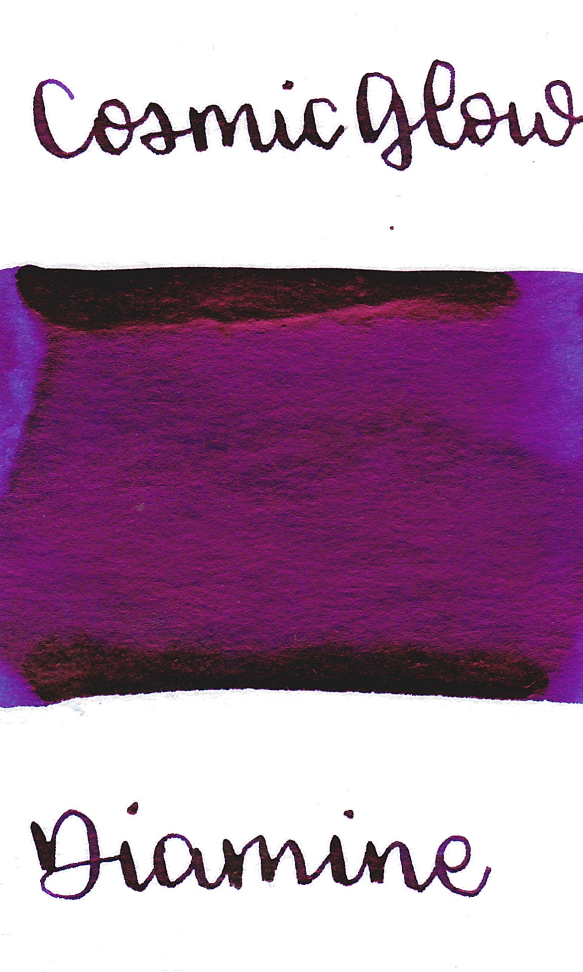Diamine Black Edition - Cosmic Glow Sheening Ink