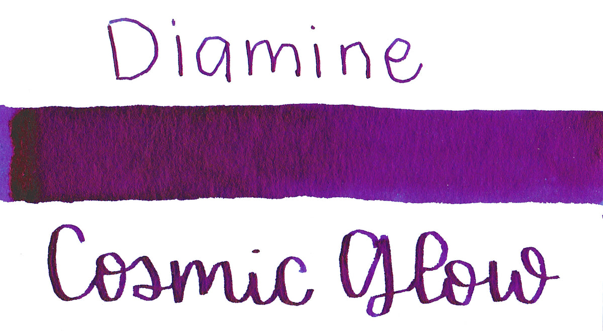 Diamine Black Edition - Cosmic Glow Sheening Ink