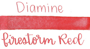Diamine Shimmer-tastic - Firestorm Red
