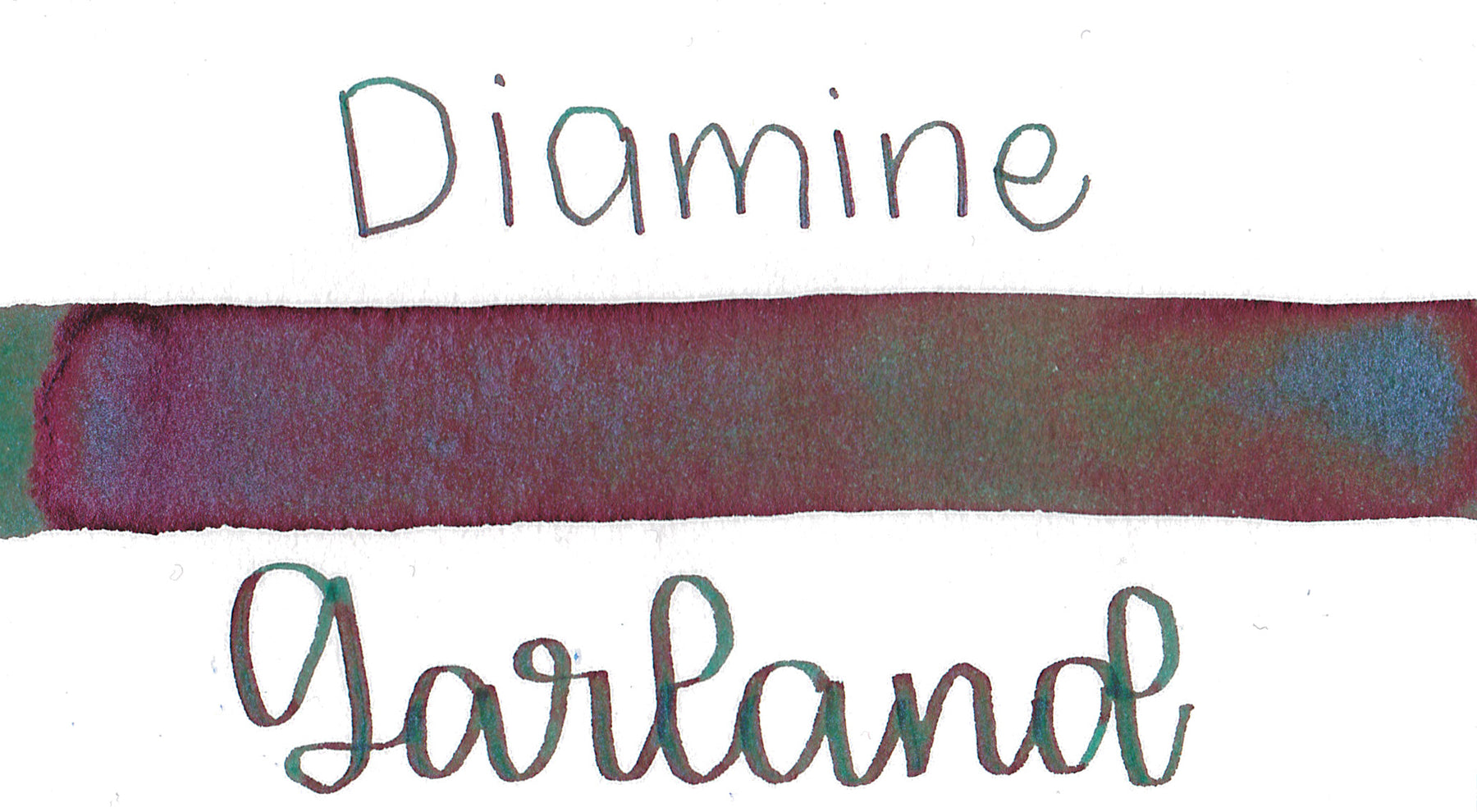 Diamine Red Edition - Garland Shimmer & Sheen