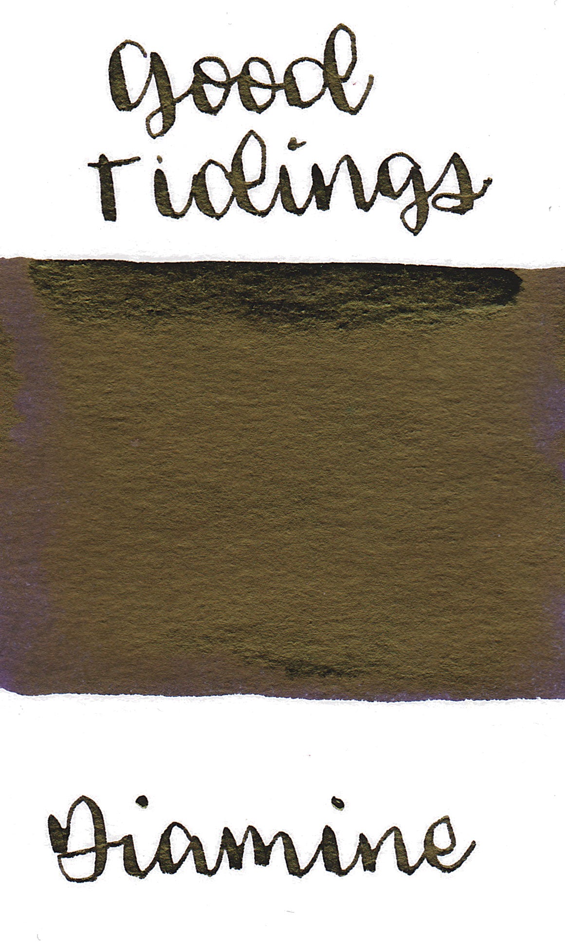 Diamine Black Edition - Good Tidings Sheening Ink