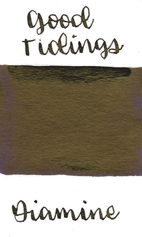 Diamine Black Edition - Good Tidings Sheening Ink