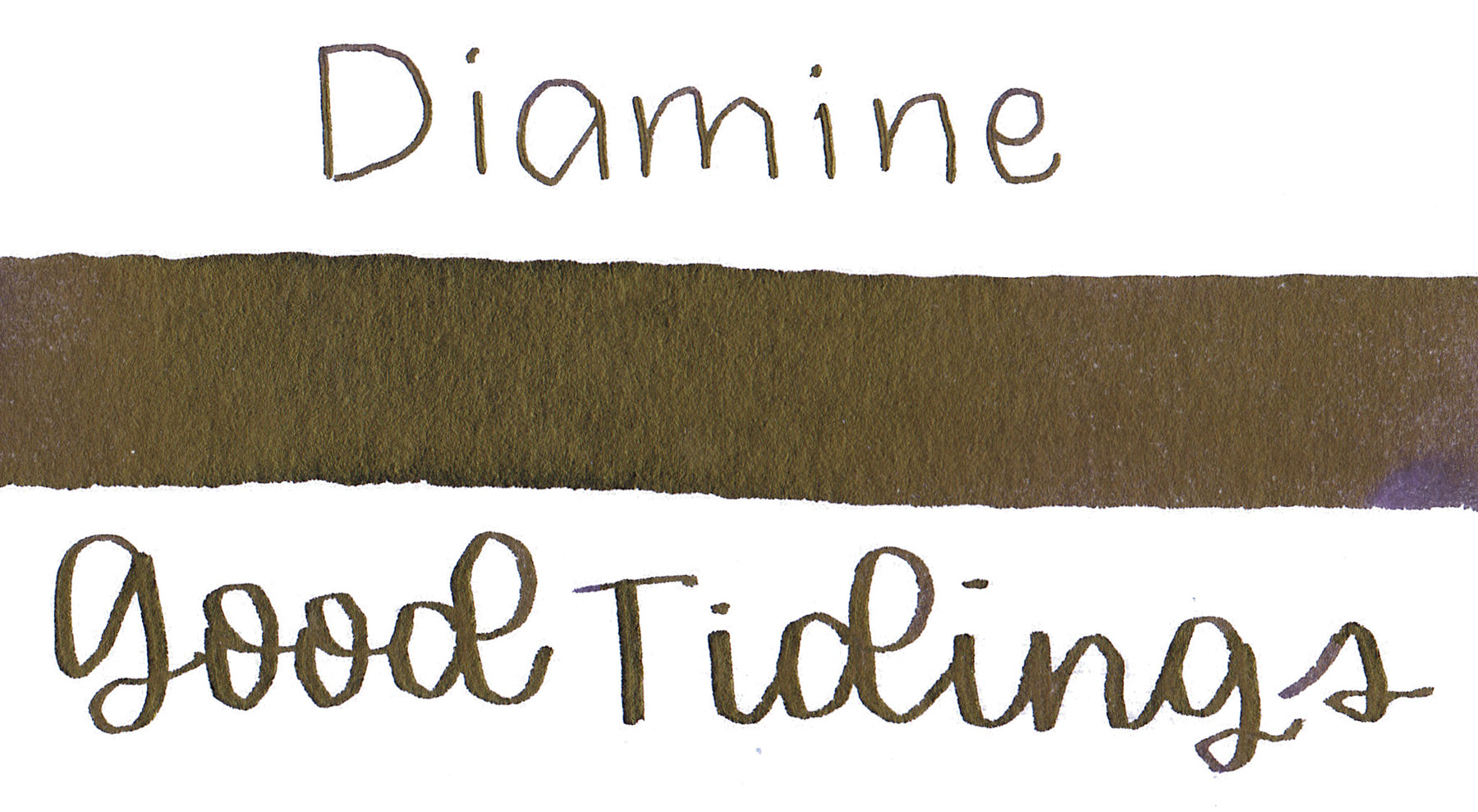 Diamine Black Edition - Good Tidings Sheening Ink