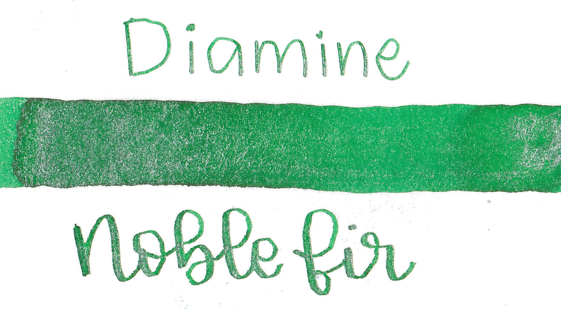 Diamine Black Edition - Noble Fir Shimmer Ink