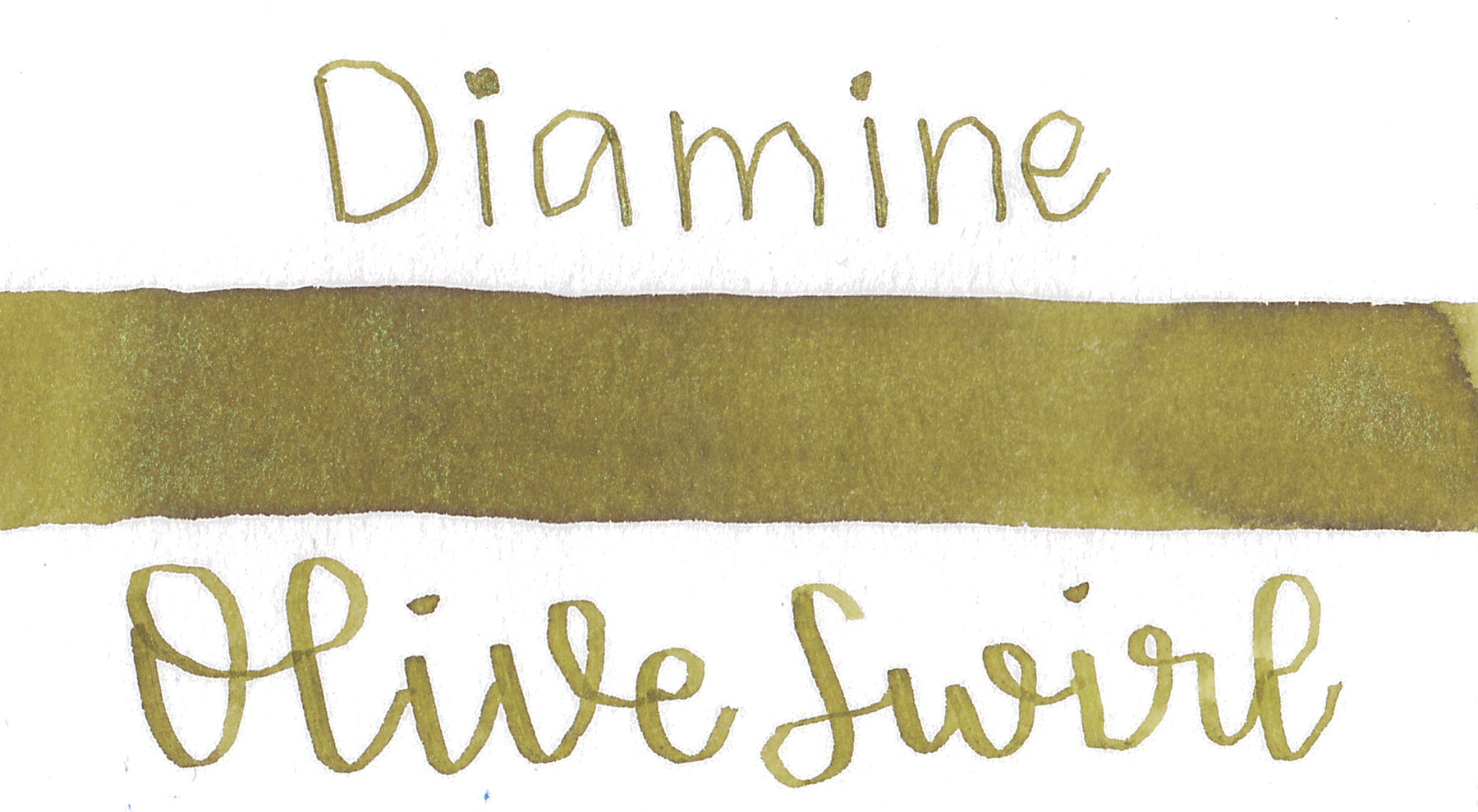 Diamine Green Edition - Olive Swirl