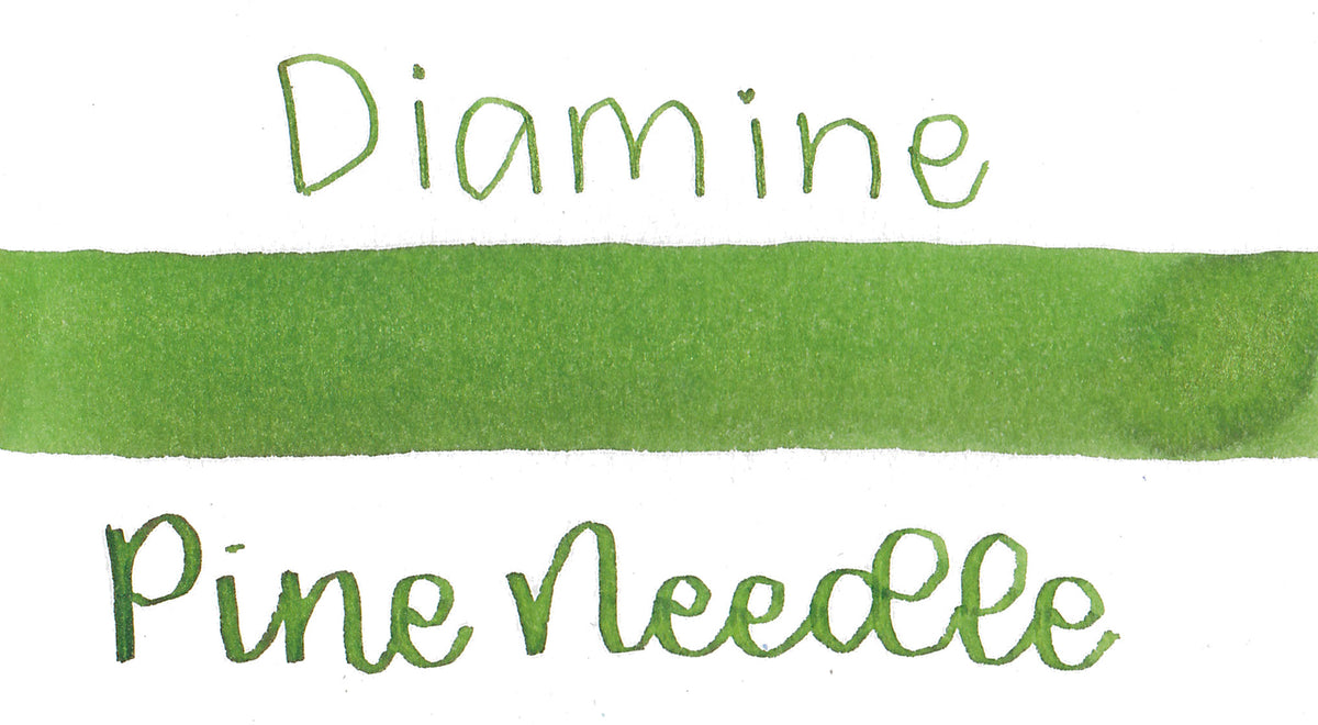 Diamine Black Edition - Pine Needle Shimmer Ink