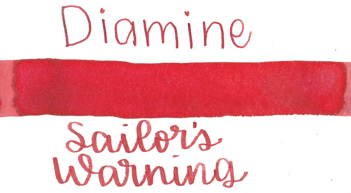 Diamine Reddit Ink Project - Shimmer-tastic Red Sky