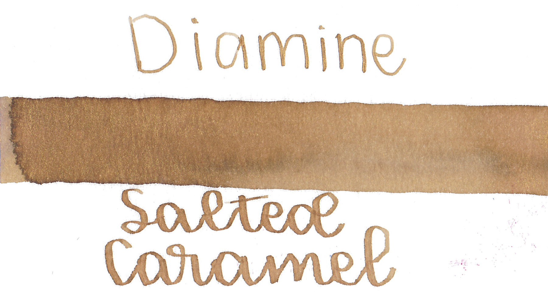 Diamine Black Edition - Salted Caramel Shimmer Ink