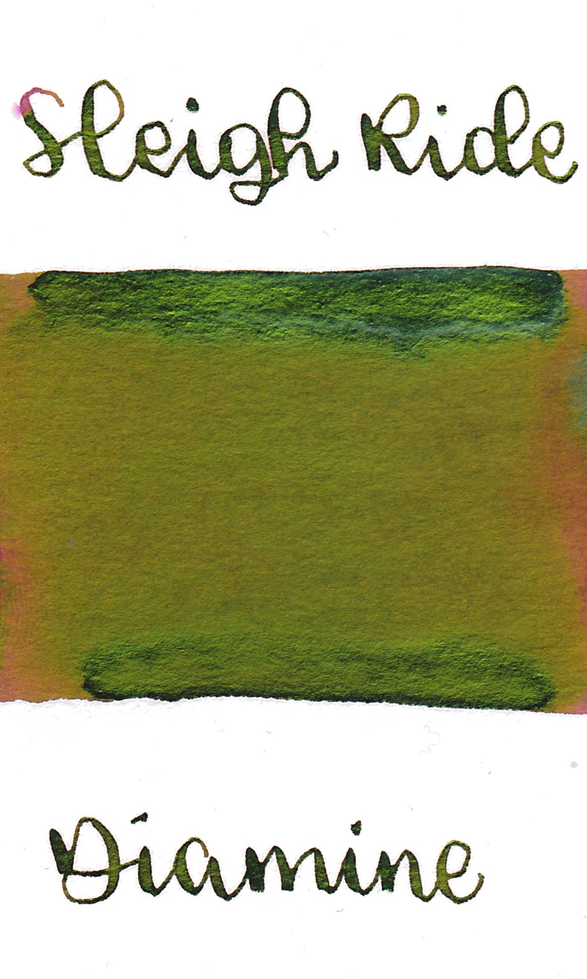Diamine Black Edition - Sleigh Ride Sheening Ink